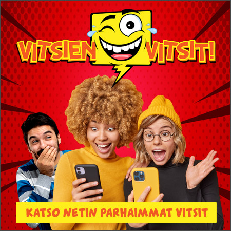 Netin parhaimmat vitsit löydät VitsienVitsit.fi